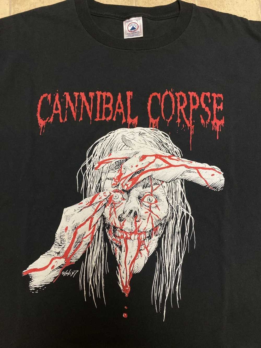 Vintage 1997 cannibal corpse tee - image 1