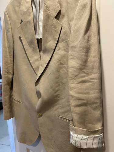 Hugo Boss Tan Linen Sport Coat - image 1