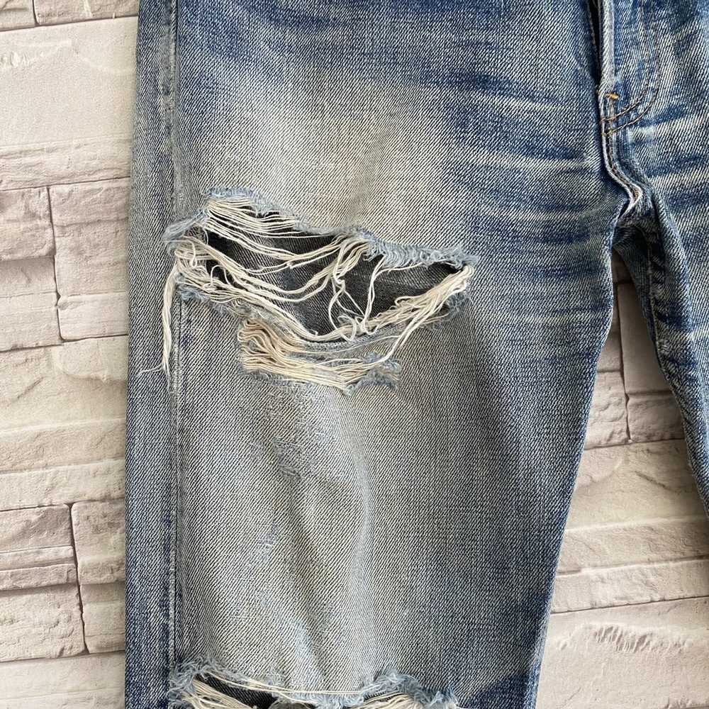 Distressed Denim × Levi's × Made In Usa Vintage 9… - image 5