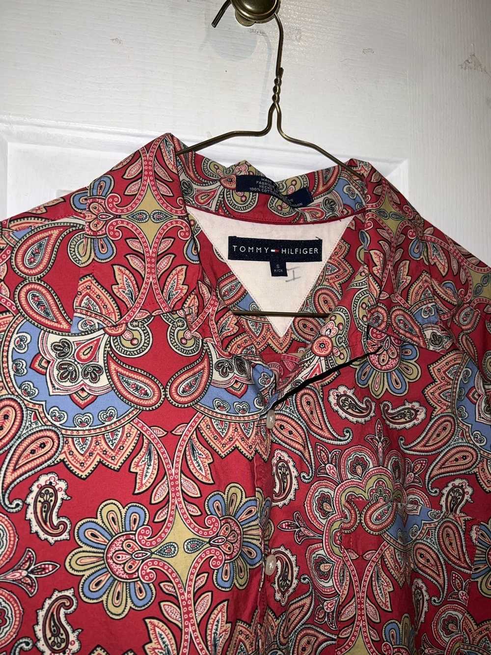 Tommy Hilfiger × Vintage Tommy Hilfiger Paisley b… - image 2