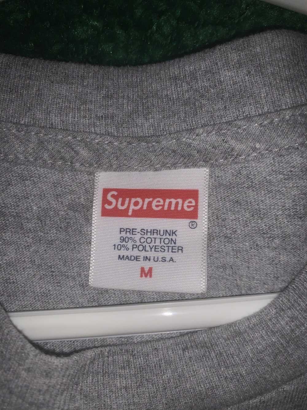 Supreme Supreme FW19 Grey Bandana Box Logo T-Shirt - image 4