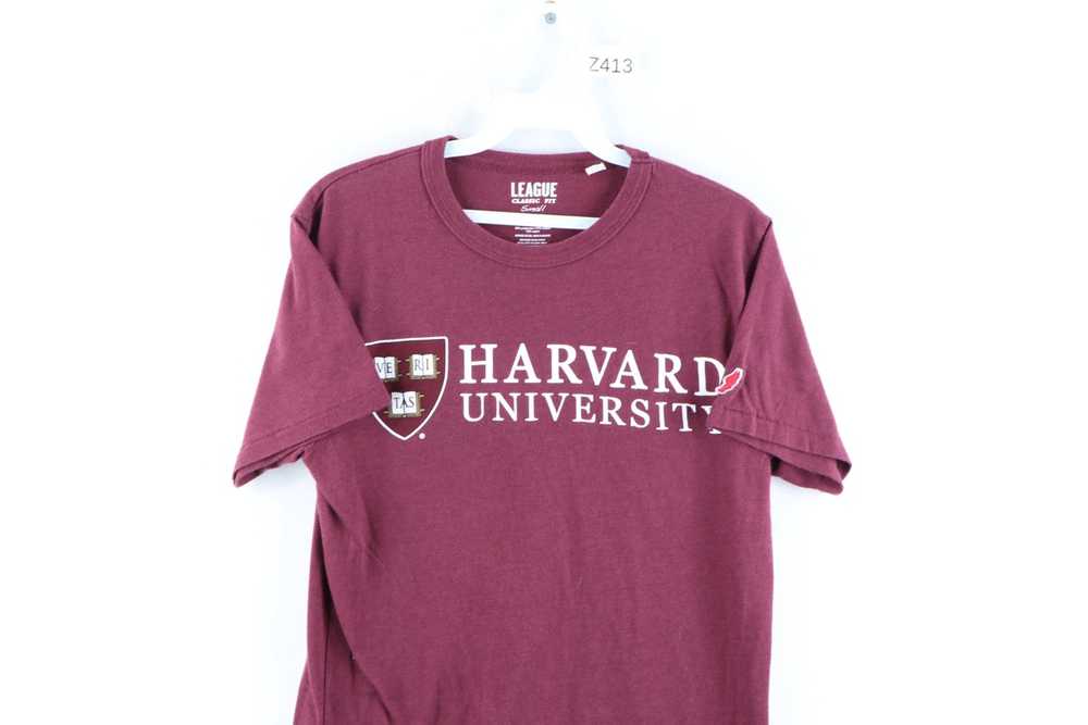 Vintage Vintage Harvard University Short Sleeve T… - image 2