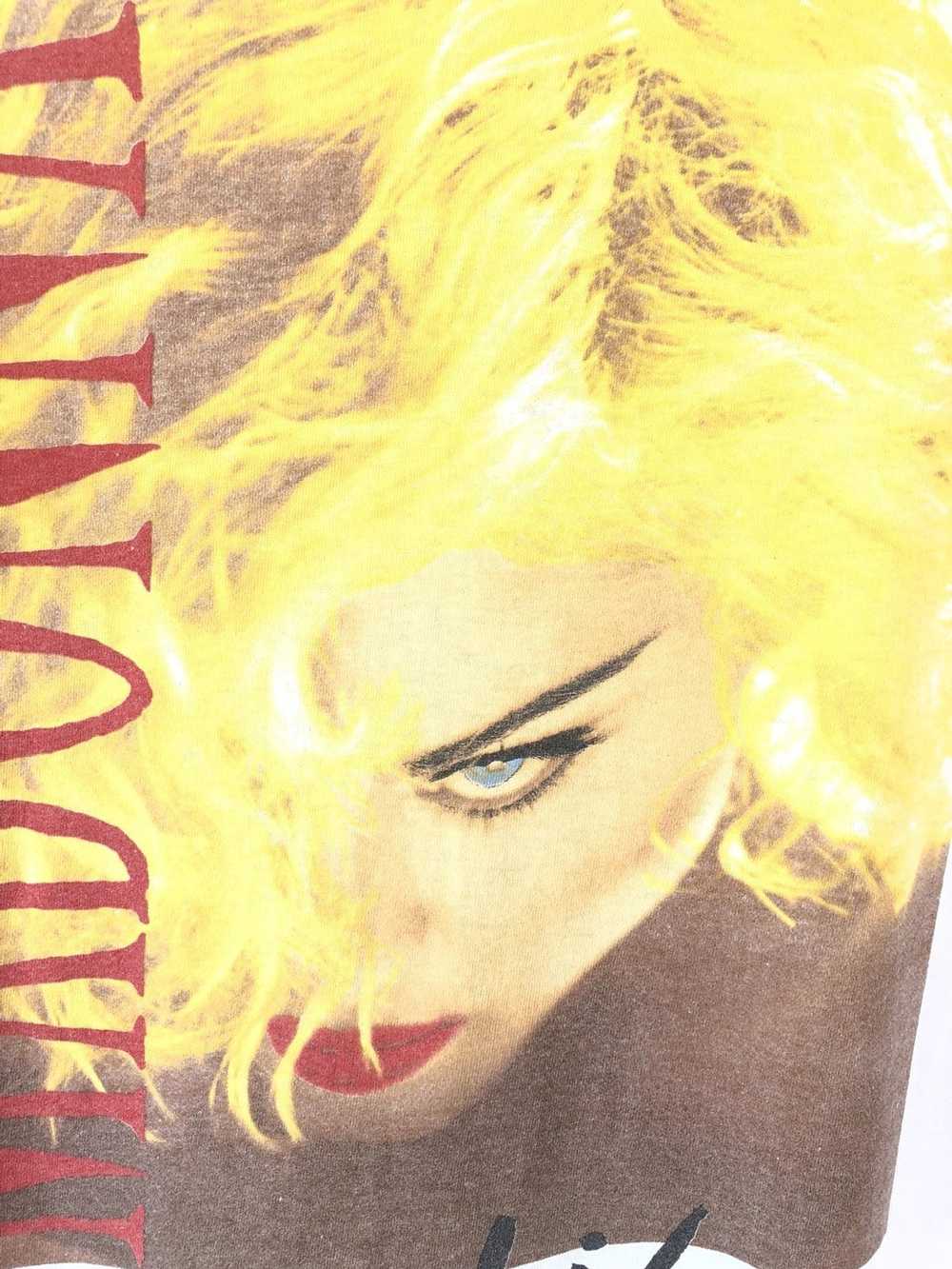 Band Tees × Tour Tee × Vintage Vintage Madonna Bl… - image 3