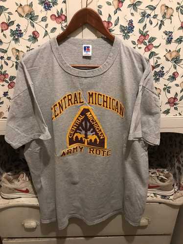 Russell Athletic × Vintage Vintage 90s Central Mi… - image 1