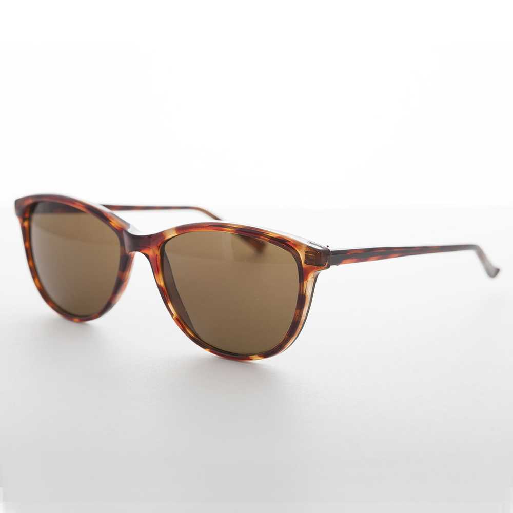 Classic Rounded Square Vintage Sunglass - Peppy - image 2