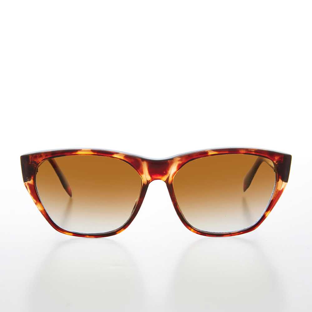 Angular Rectangle Unisex Vintage Sunglass - Carol - image 3