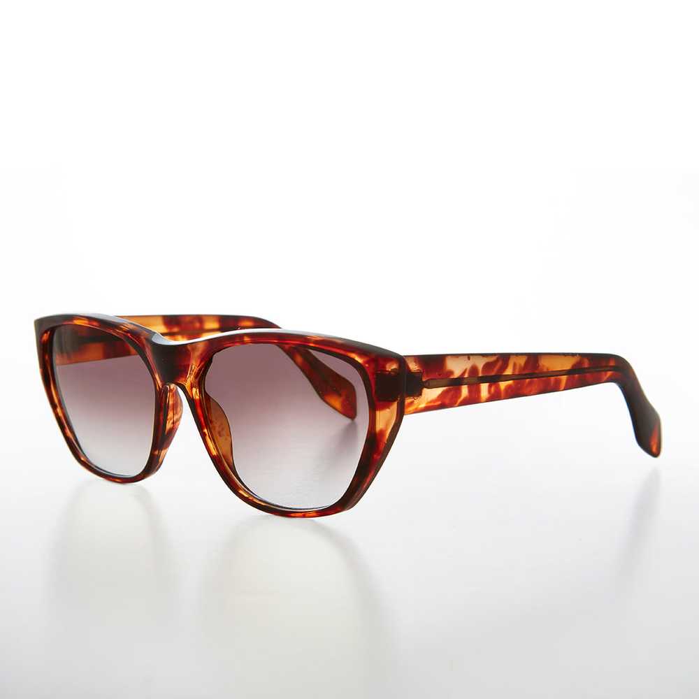 Angular Rectangle Unisex Vintage Sunglass - Carol - image 8