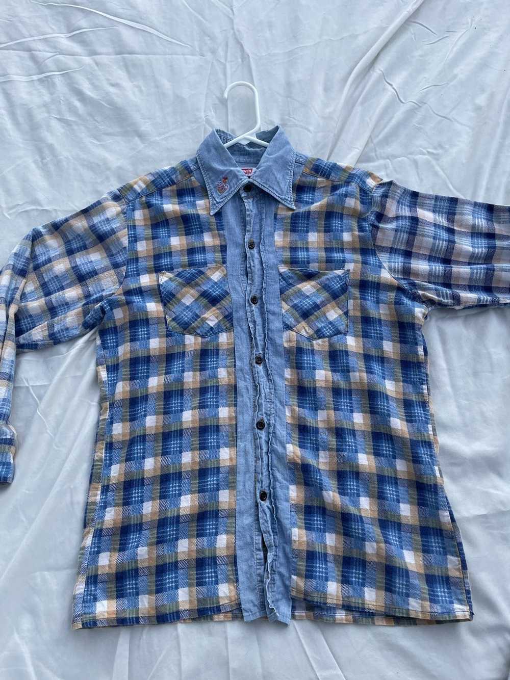 Needles Needles Rebuilt Flannel Shirt - image 2