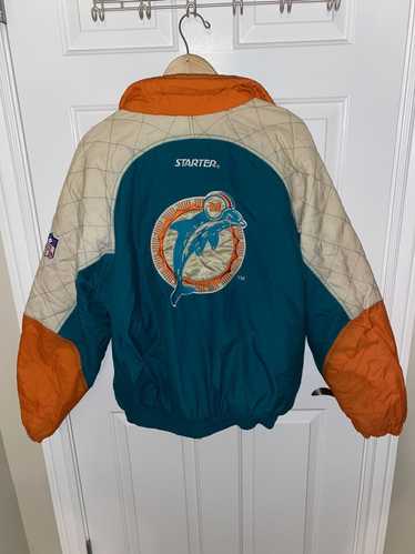 Vintage 90s NFL Miami Dolphins Pro Player 1/4-Zip Sweater