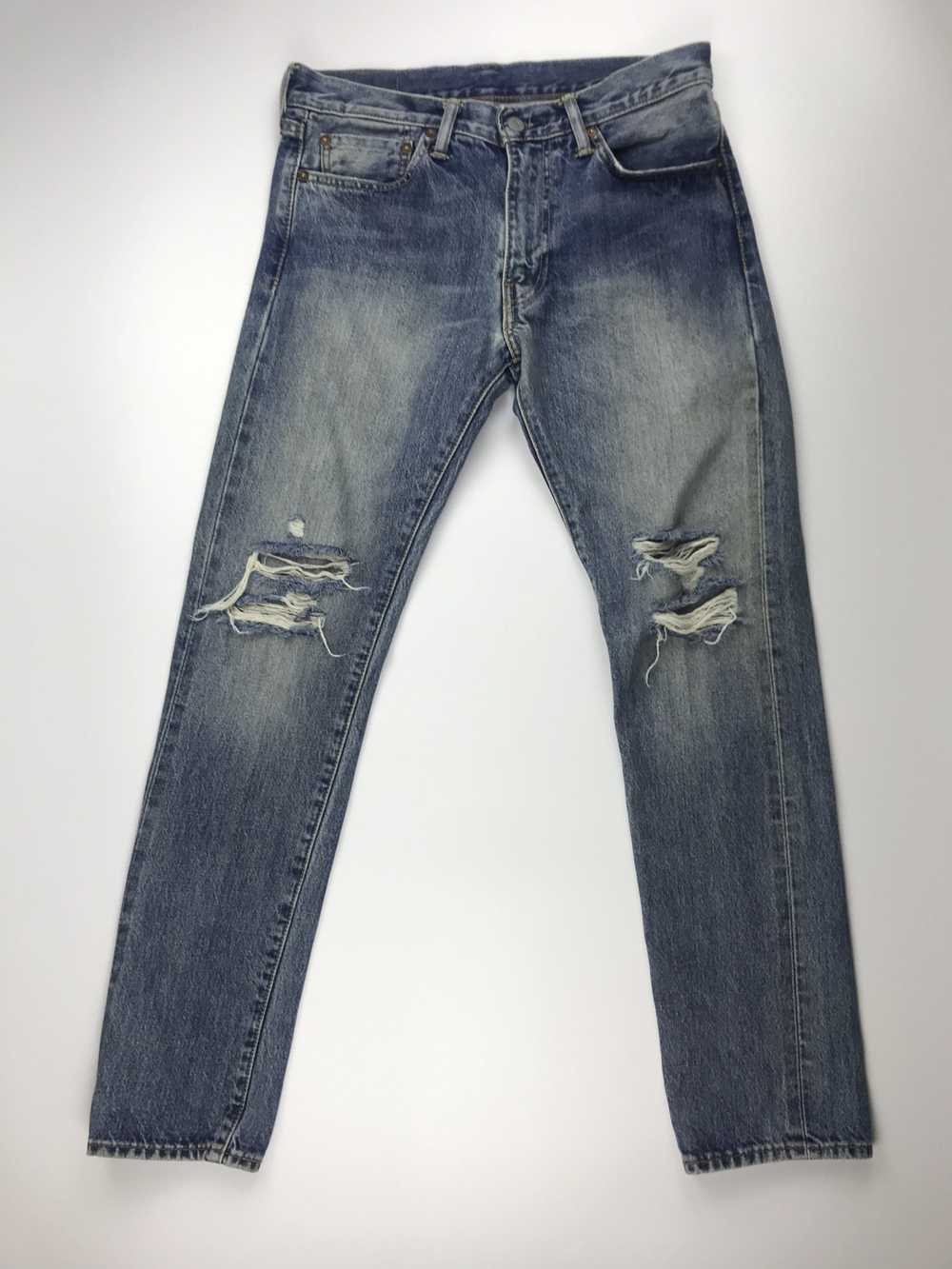 Distressed Denim × Japanese Brand × Levi's Selved… - image 3