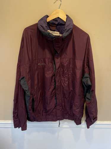 Columbia Vintage lightweight columbia jacket maroo