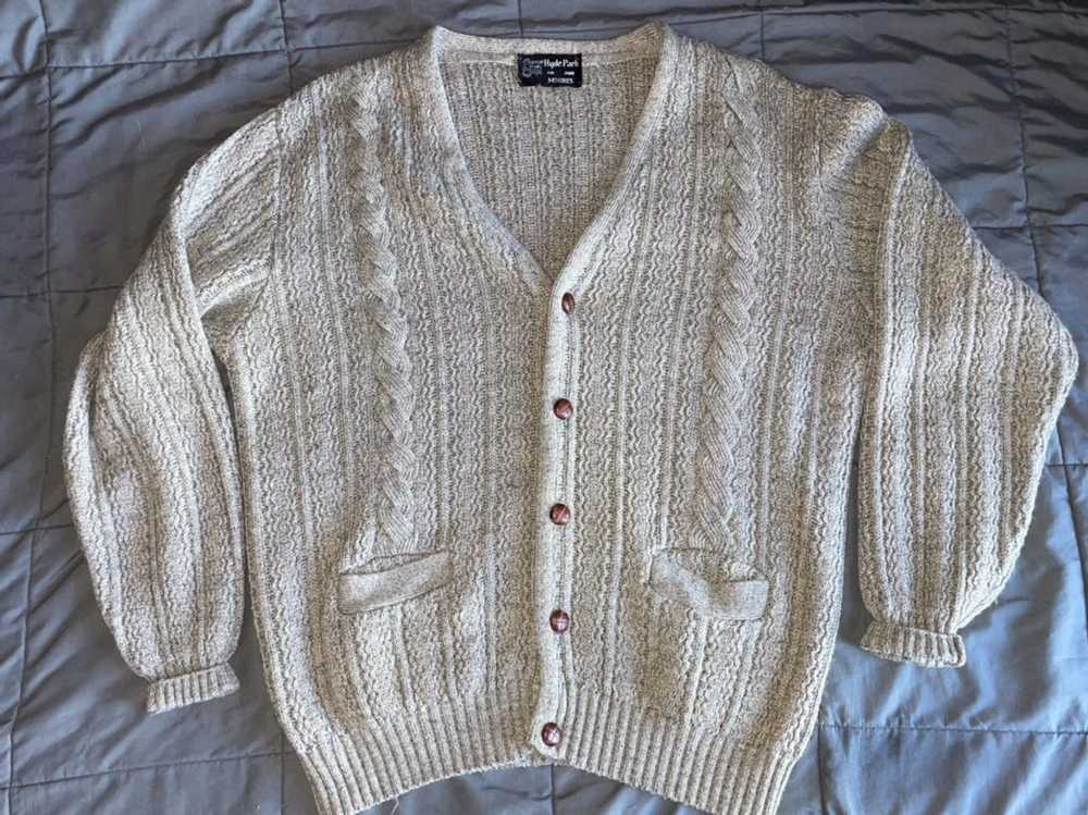 Vintage Vintage Wool Knit Cardigan / Sweater - image 2