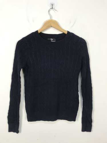 Coloured Cable Knit Sweater × Japanese Brand × Un… - image 1