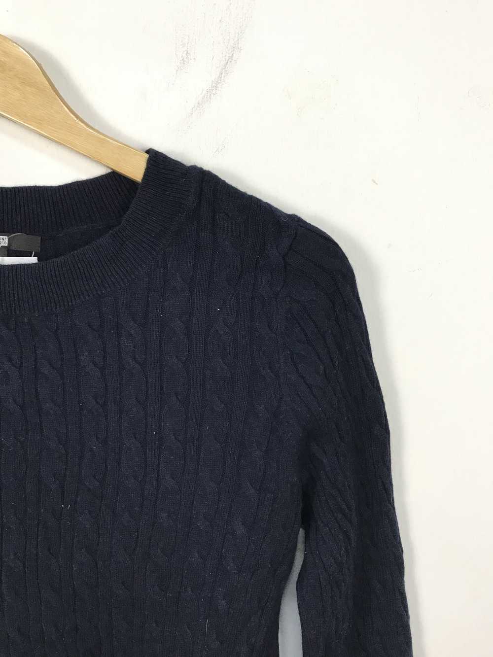 Coloured Cable Knit Sweater × Japanese Brand × Un… - image 3