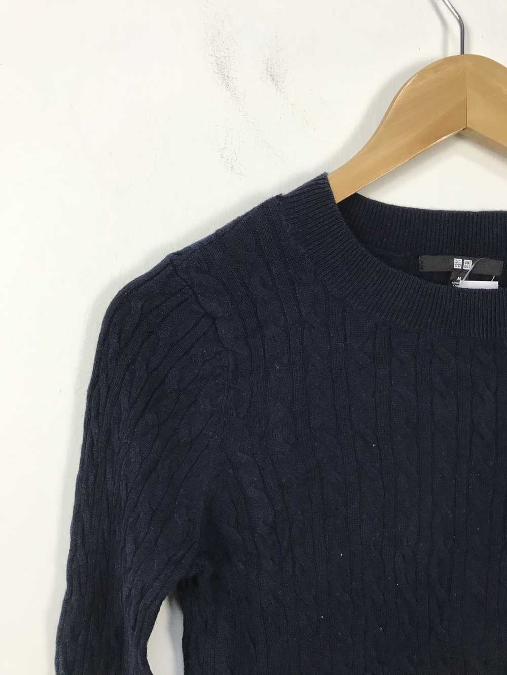 Coloured Cable Knit Sweater × Japanese Brand × Un… - image 4