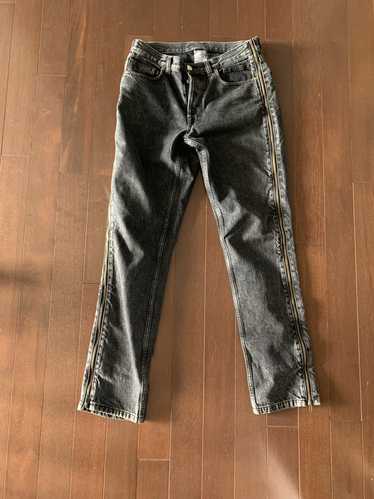 Vetements Vetements zipper jeans - image 1