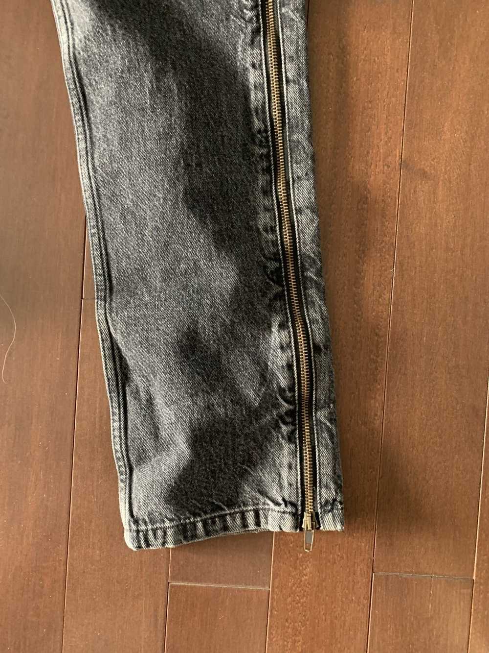 Vetements Vetements zipper jeans - image 4