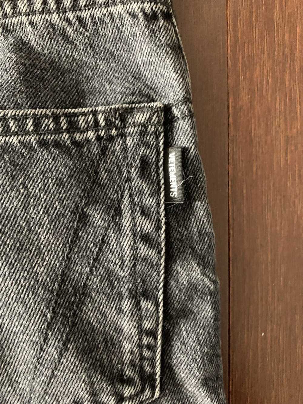Vetements Vetements zipper jeans - image 7