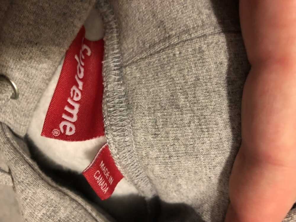 Supreme Supreme tag box logo hoodie sweatshirt gr… - image 3