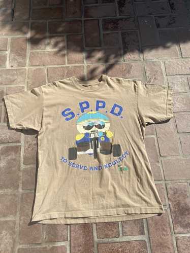 Vintage VTG '98 South Park Neglect & Serve Biege S