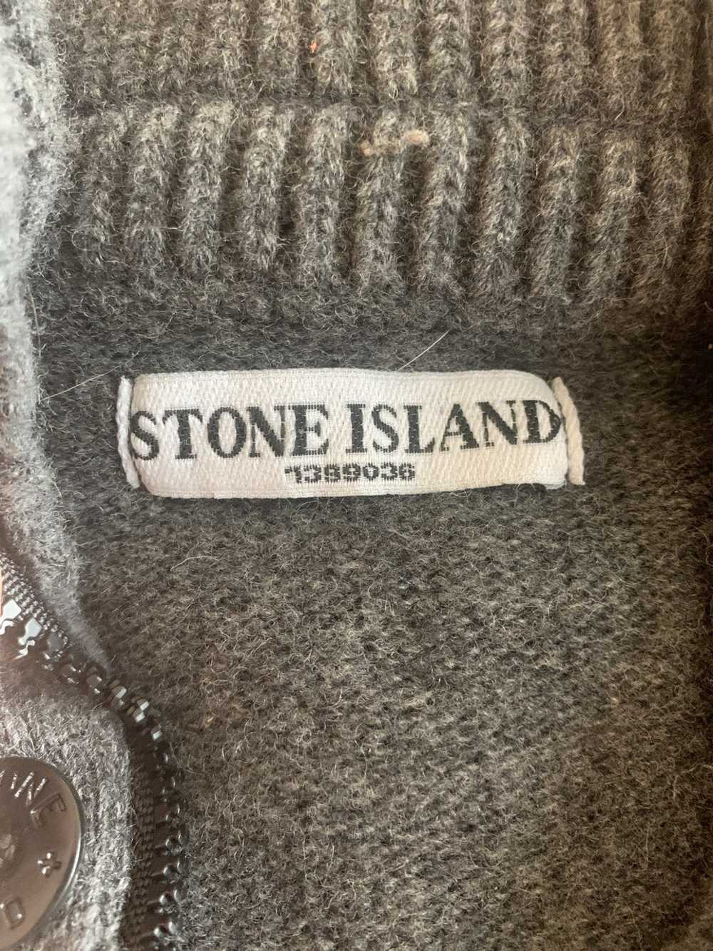 Stone Island Stone island button up sweater - image 4