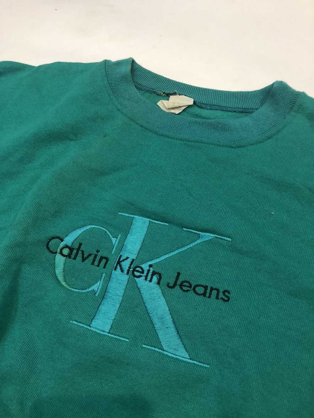 Calvin Klein Vintage Calvin Klein Crewneck Sweats… - image 2