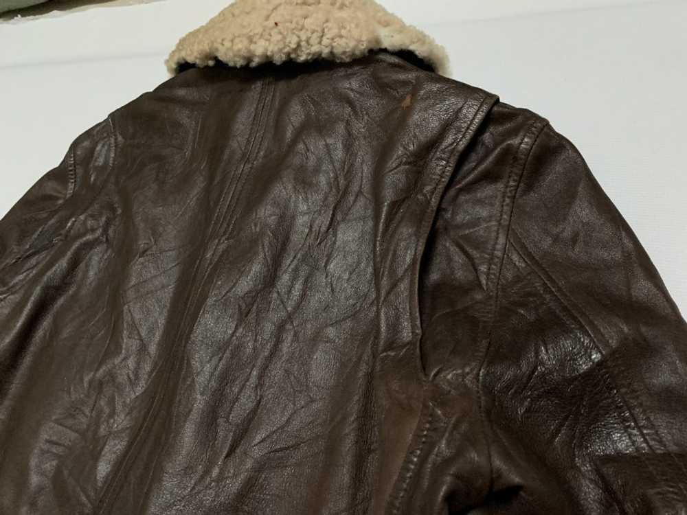 Leather Jacket × Takeo Kikuchi Vintage Takeo Kiku… - image 11