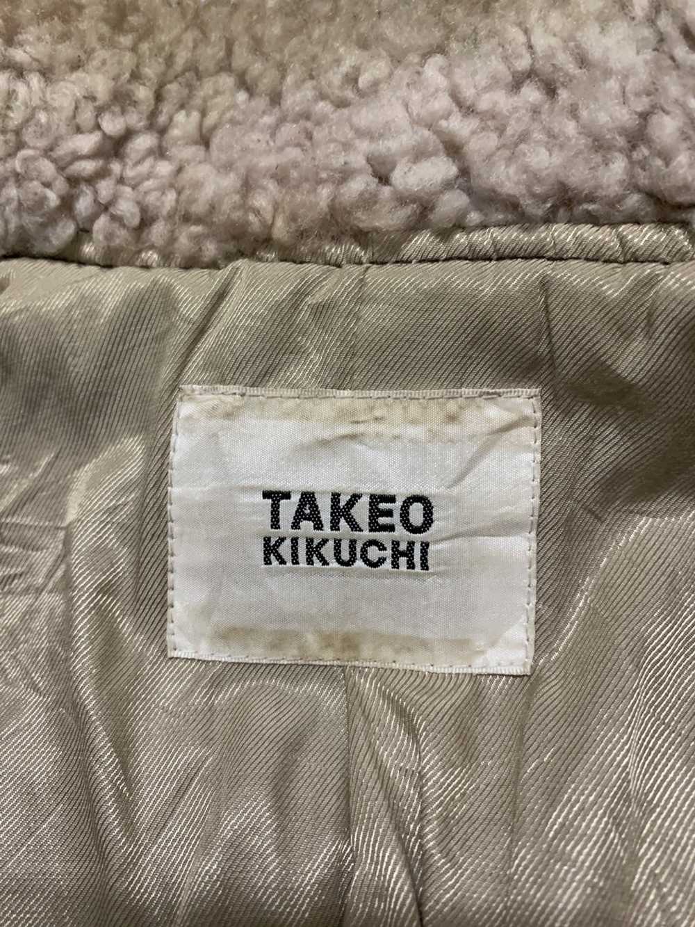 Leather Jacket × Takeo Kikuchi Vintage Takeo Kiku… - image 5