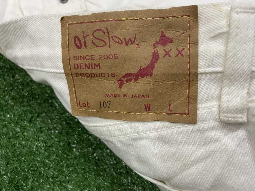 Japanese Brand × Orslow Orslow White Skinny Denim - image 7