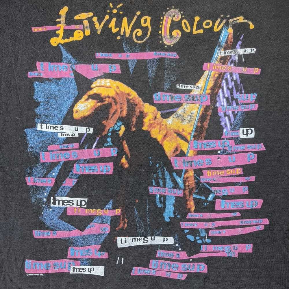 Band Tees × Rap Tees × Vintage 1992 Living Colour… - image 5