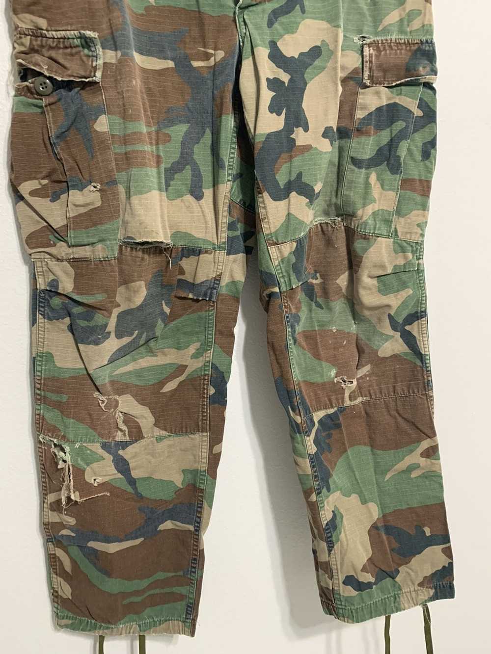 Military × Vintage Vintage camo cargo pants - image 2