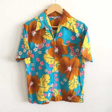Hawaiian Shirt Vintage Kamellia Hawaii Hawaiian A… - image 1