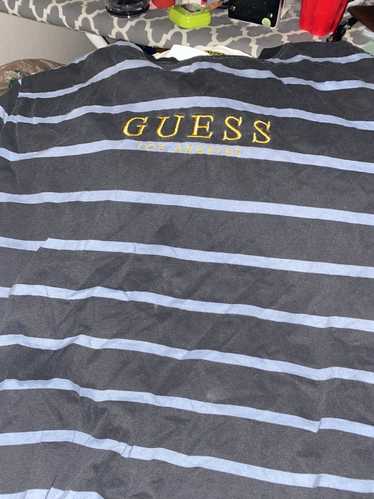 Guess × Vintage Striped Guess Shirt LA