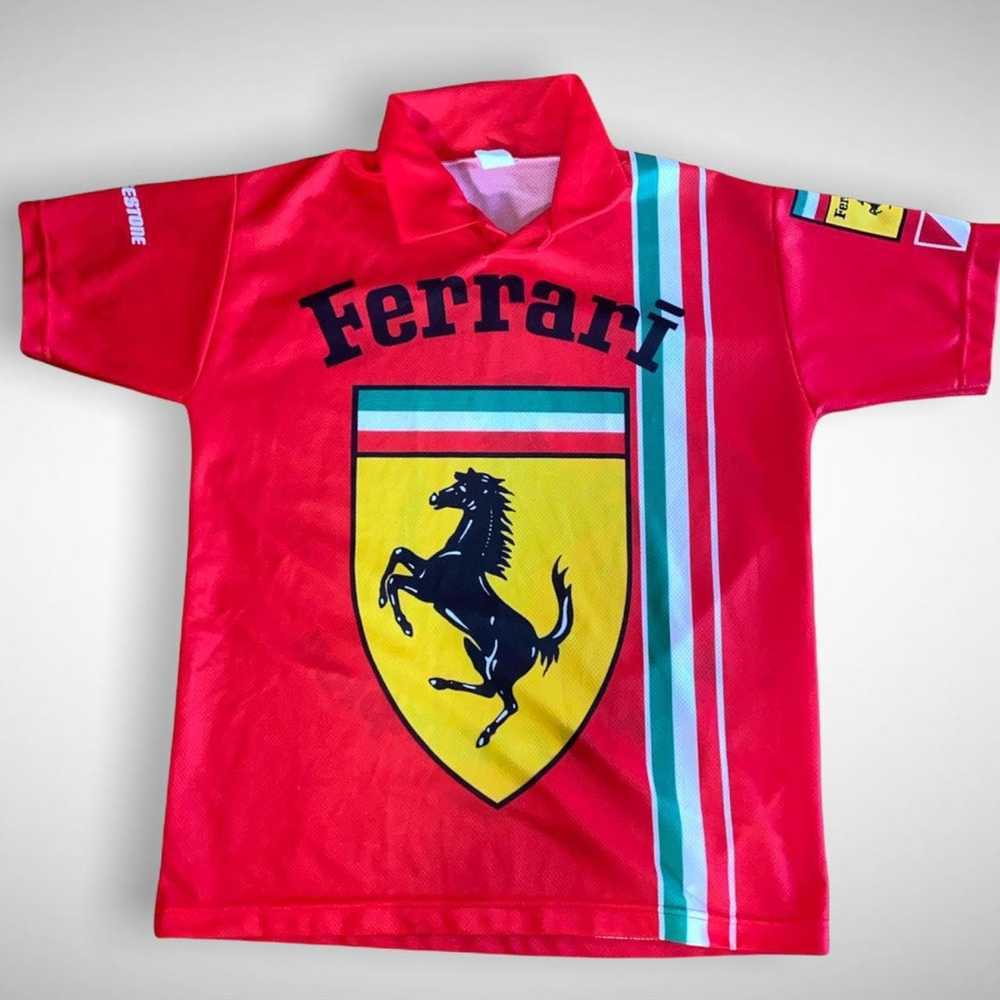 Ferrari × Vintage Vintage 90s Ferrari Racing Jers… - image 1