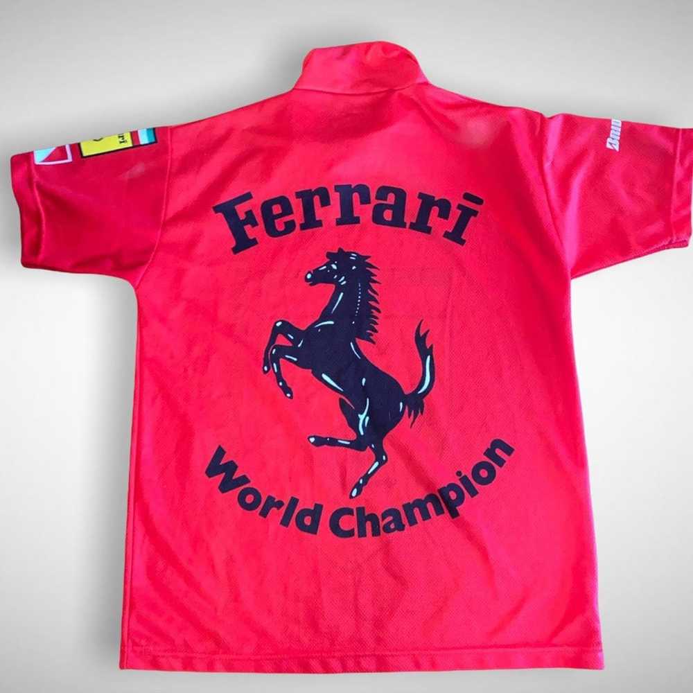 Ferrari × Vintage Vintage 90s Ferrari Racing Jers… - image 2