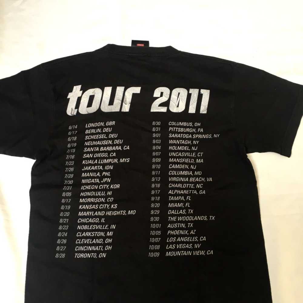 Band Tees × Vintage Incubus tour 2011 shoot tag t… - image 4