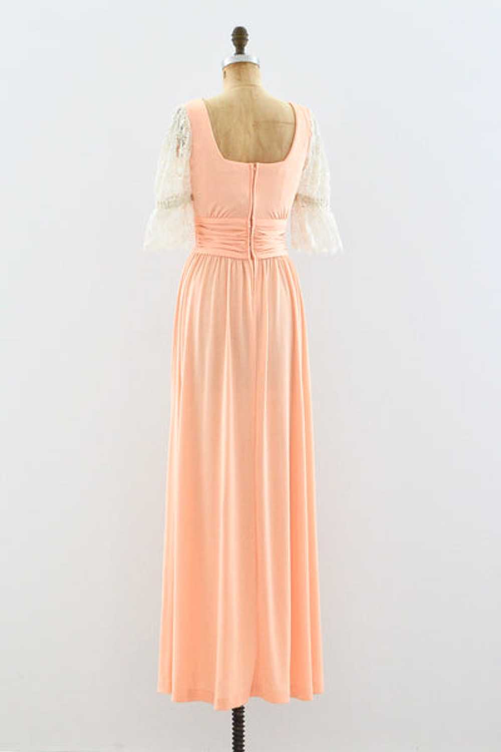 Peach Maxi Dress / S - image 6