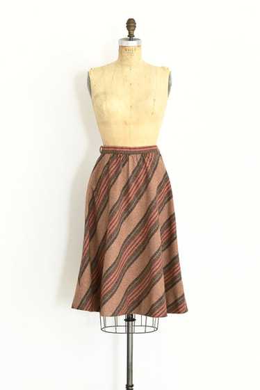 1970s Striped Skirt - image 1