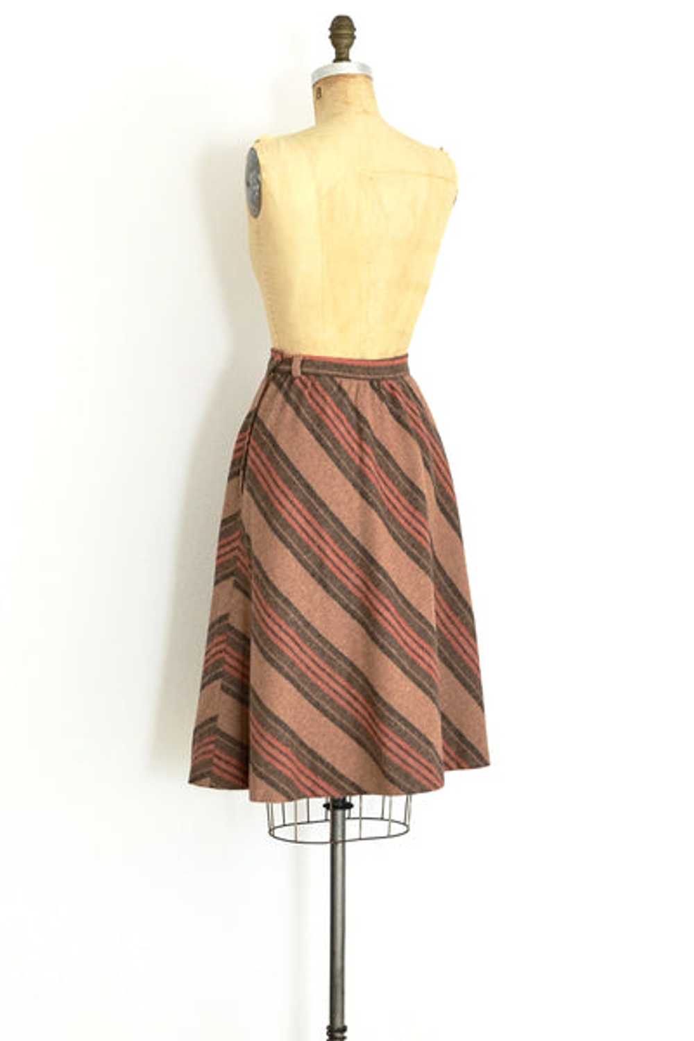 1970s Striped Skirt - image 4
