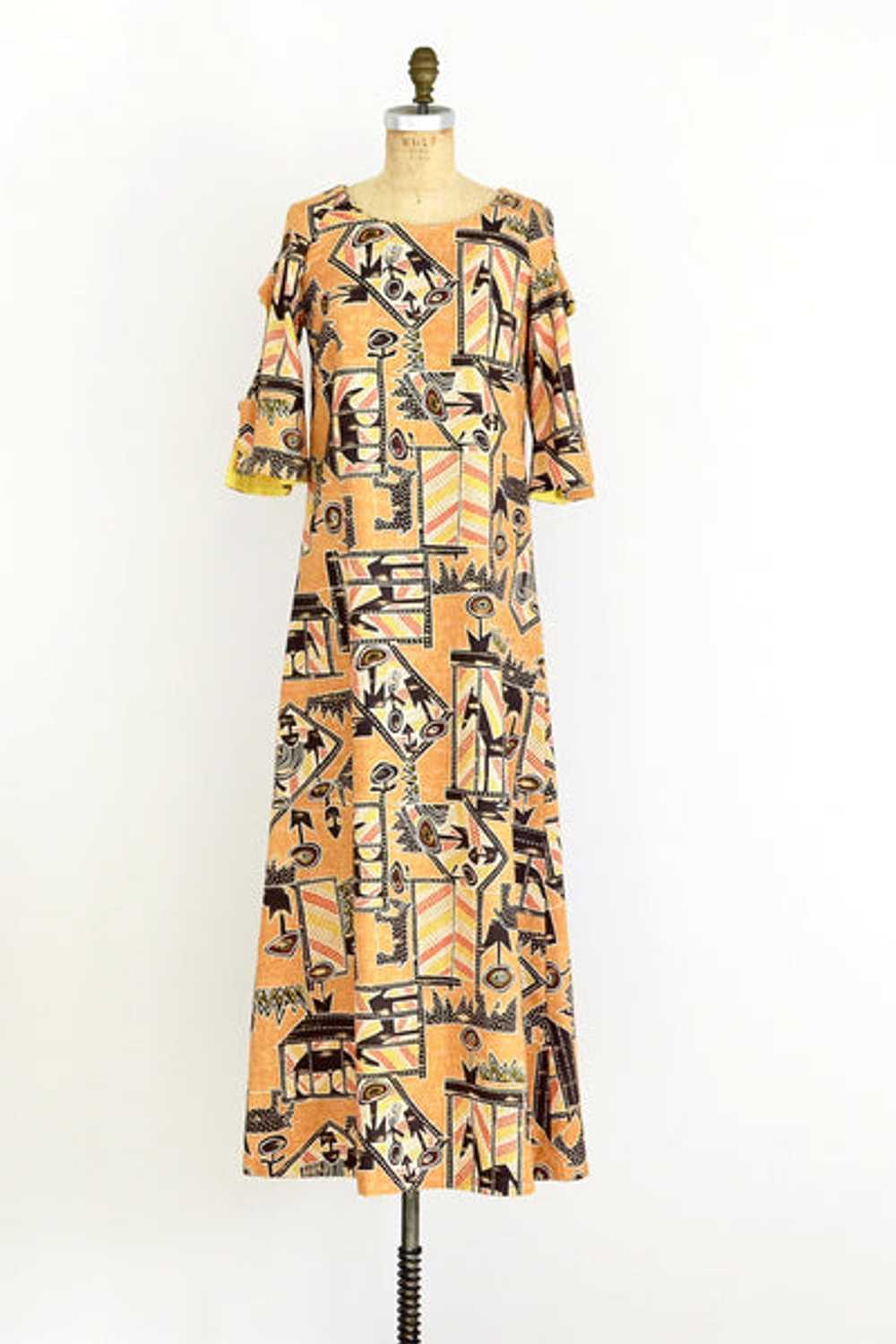 1960's Maxi Dress - image 1