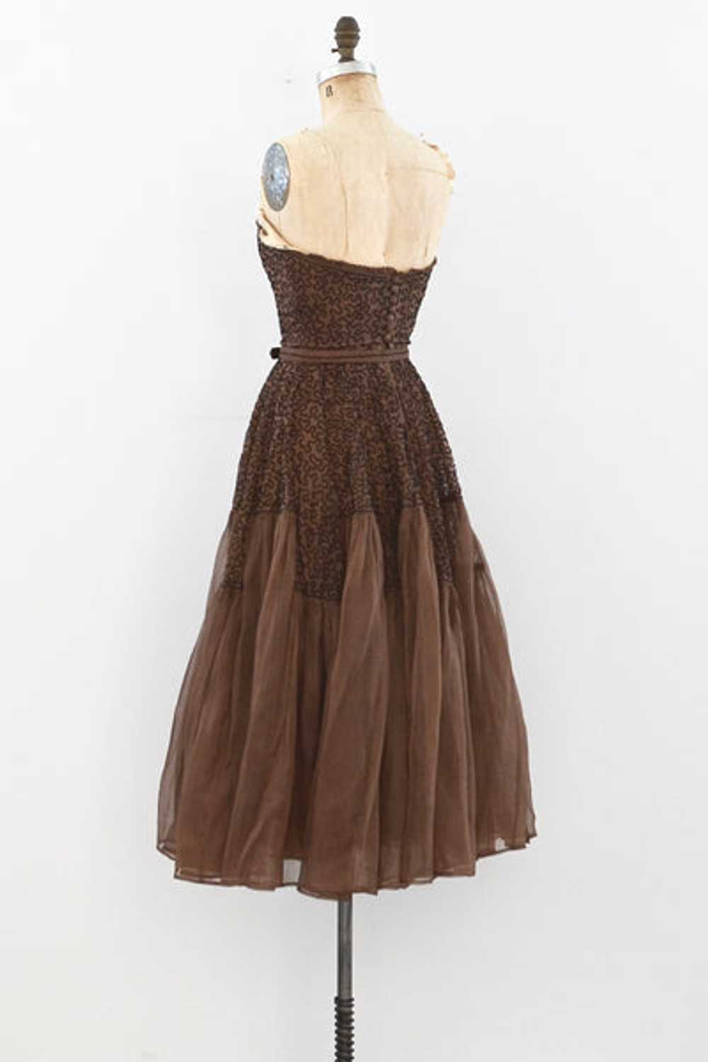 1940's Soutache Dress / XS - image 5