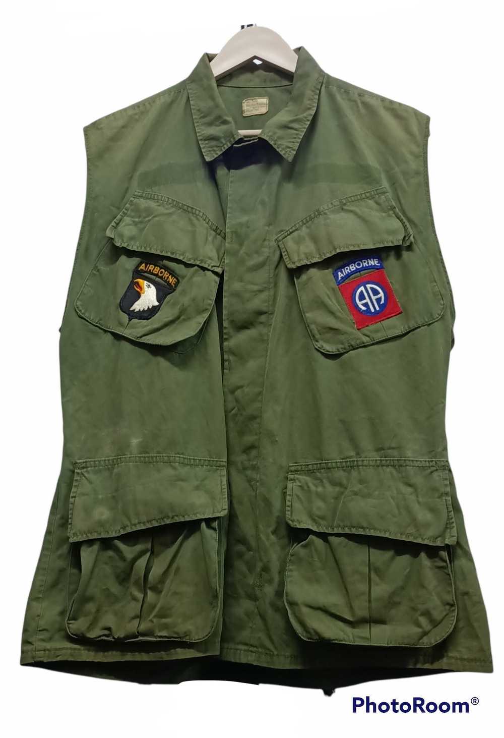 Us Air Force × Vintage Army Green vietnam war sle… - image 1