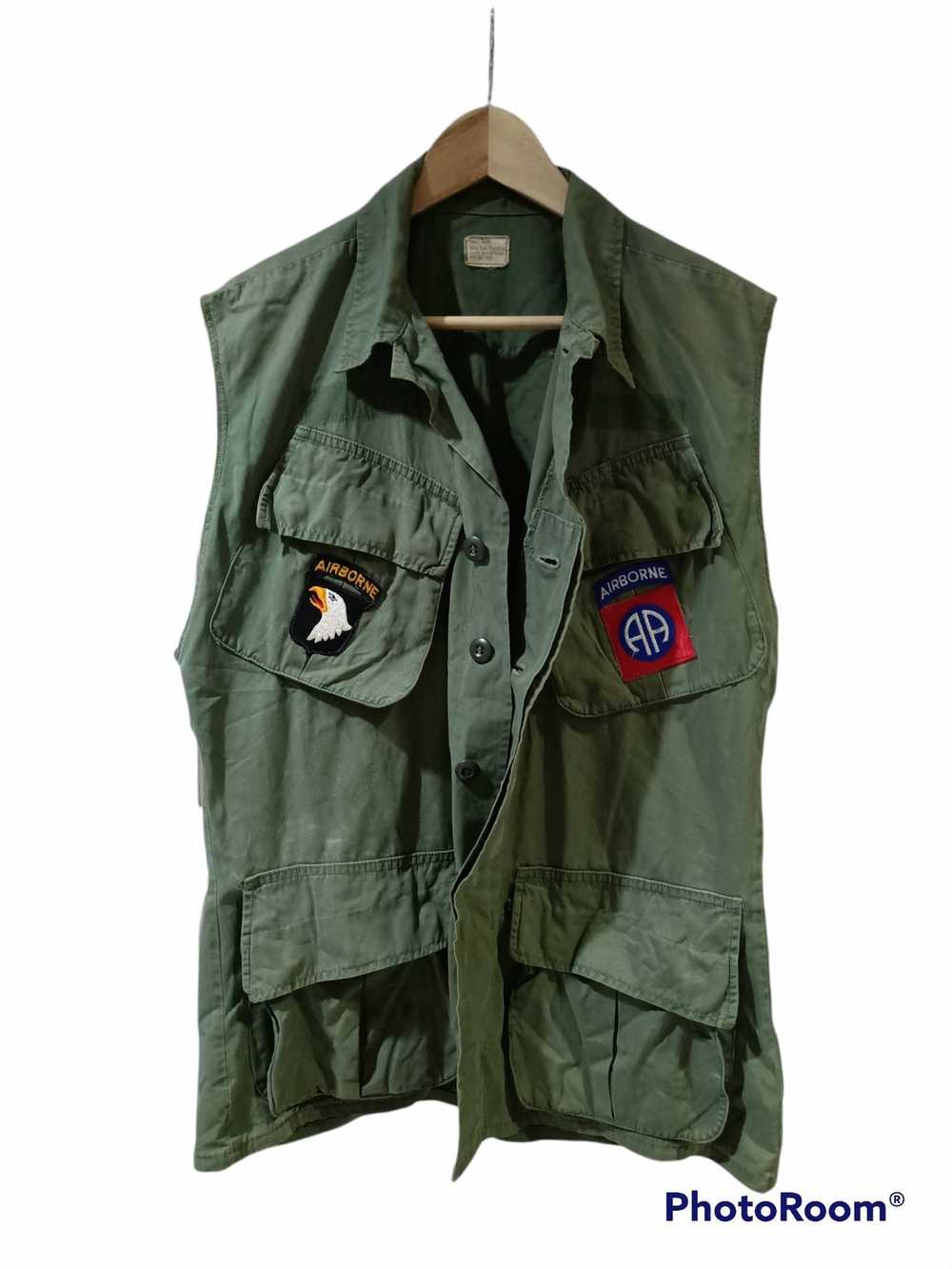 Us Air Force × Vintage Army Green vietnam war sle… - image 3