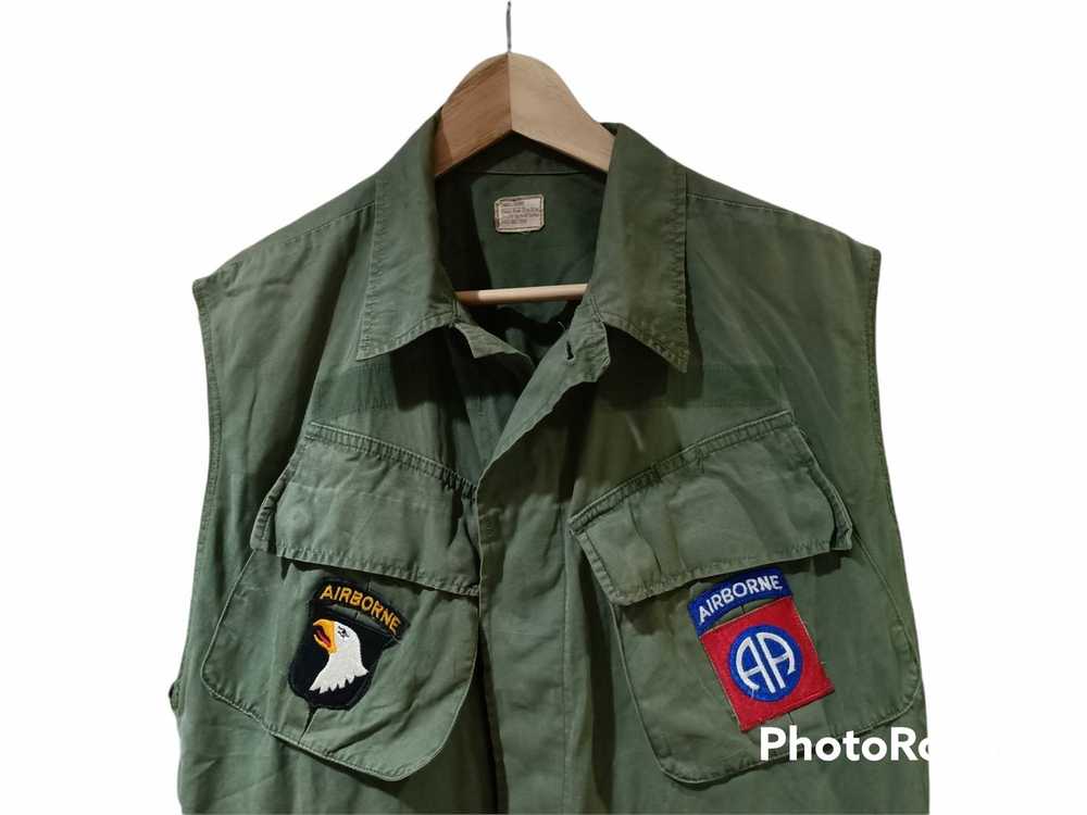 Us Air Force × Vintage Army Green vietnam war sle… - image 5