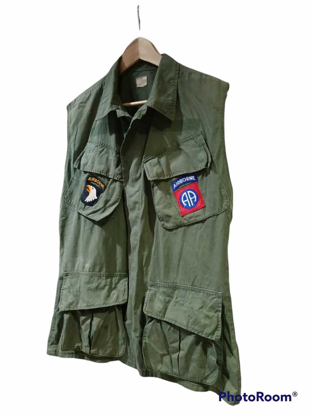 Us Air Force × Vintage Army Green vietnam war sle… - image 7