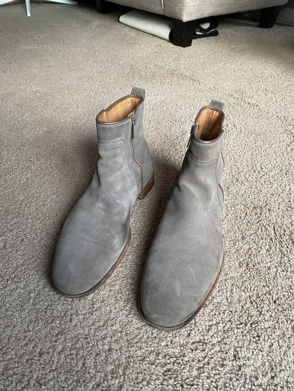 Aquatalia Grey Suede Boots - image 1