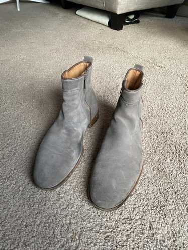 Aquatalia Grey Suede Boots
