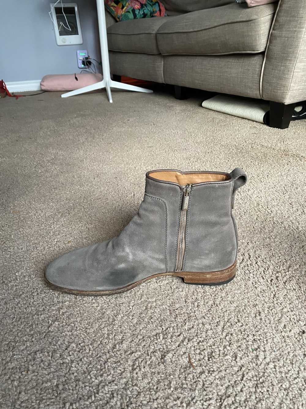 Aquatalia Grey Suede Boots - image 2