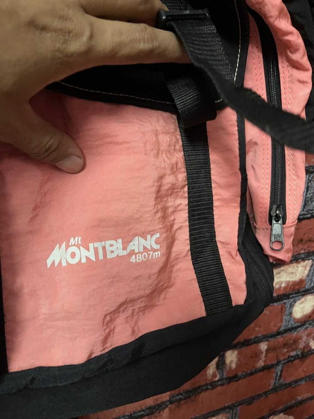 Montblanc × Vintage Vintage MONT BLANC bagpack - image 2