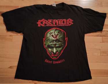 Band Tees × Vintage 2002 Kreator Violent Revoluti… - image 1